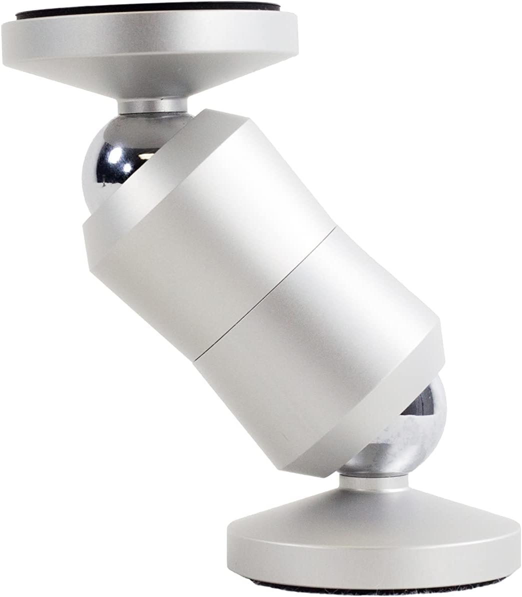 CLUTCHIT The Original Dual Magnetic Movable Phone Holder and Tablet Mount (Silver)