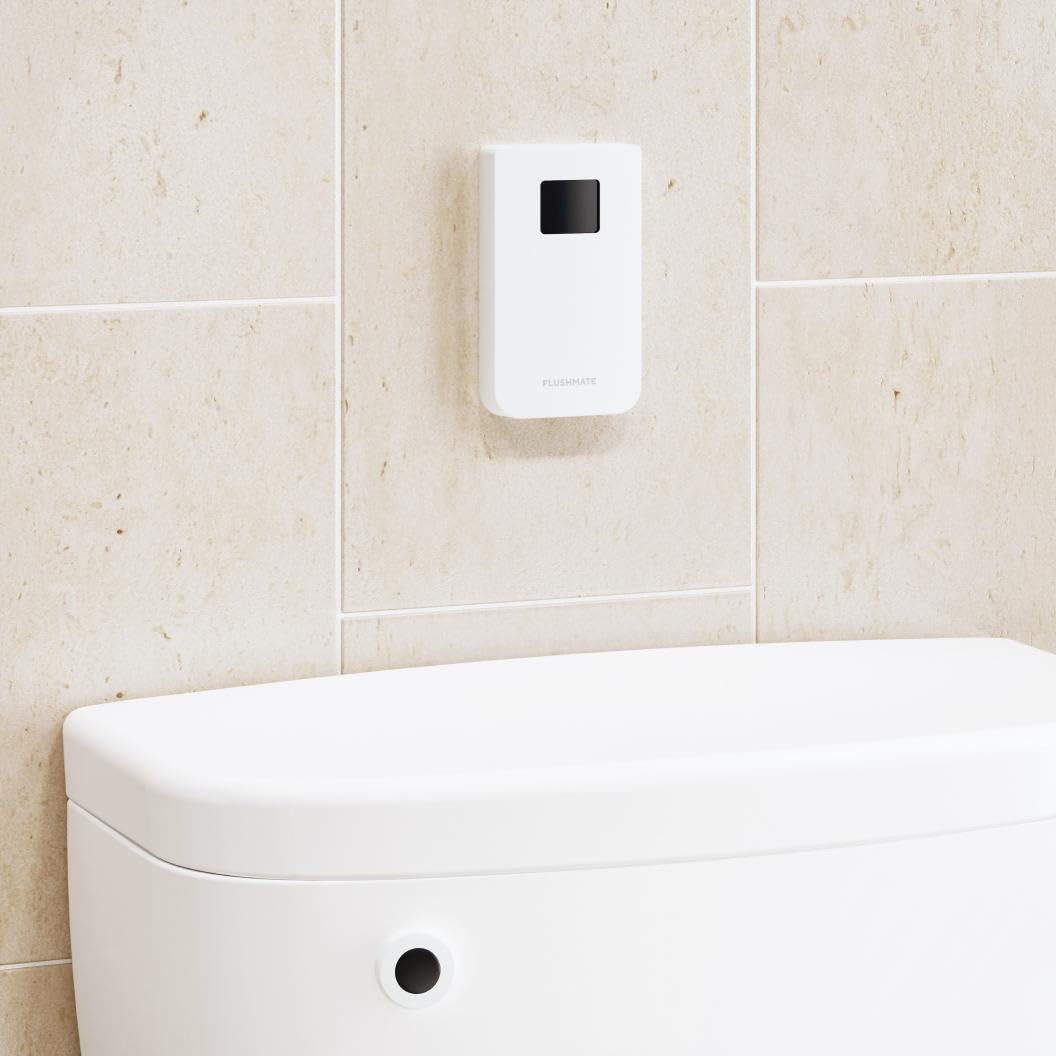 Flushmate I-Flush On-Wall Sensor Automatic Flushing System: Intended for 503, 503H, 503UH, and 504 Series, Hands-Free Operation, Powerful Pressure-Assist System, Chrome Trim