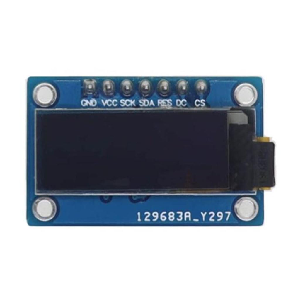 Senzooe 0.91 inch 128 32 7-pin OLED display x module OLED LCD screen SPI (blue)