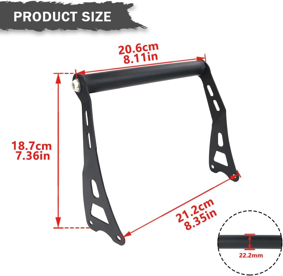 2016-2020 GPS Navigation Phone Holder Compatible with Royal Enfield Himalayan Motorcycle GPS Navigation Bracket Mount