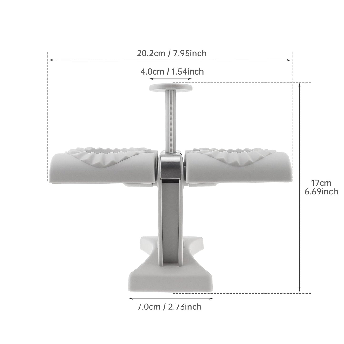 Dumpling Maker, Press Double Head Dumpling Maker Machine for DIY Beautiful Dumplings, Household Kitchen Empanada Making Tool, Rapid Forming Empanada Dumpling Mold For Home Kitchen Pastry Makin