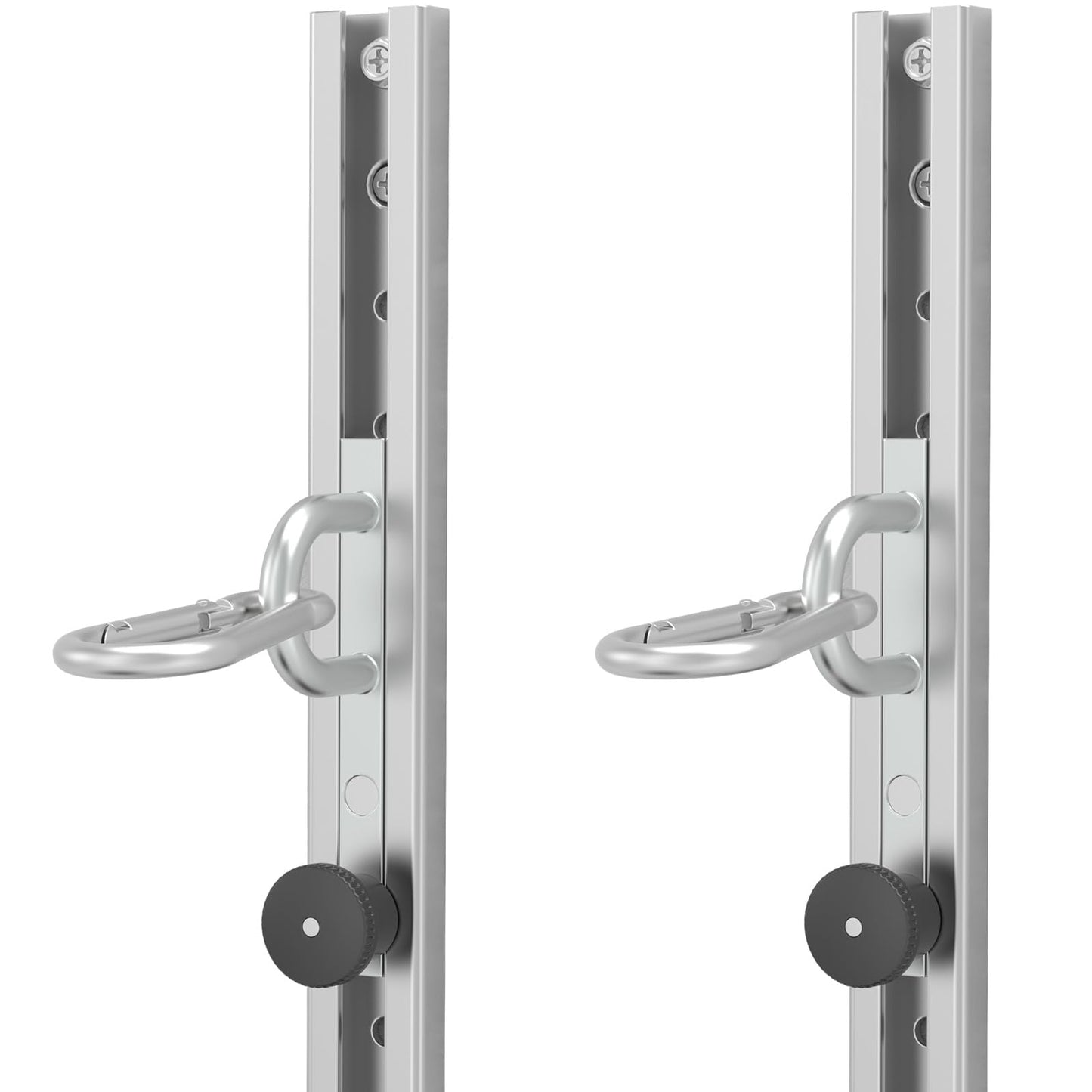 2 PCS Resistance Bands Wall Anchor Exercise Equipment Platform Base(Length 40"),Adjustable Wall-Mounted Anchor Multi-Purpose Fitness System for Complete Full Body Strength Training-Black
