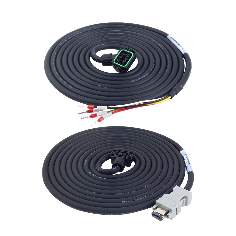 STEPPERONLINE A6 Series 1000W RS485 AC Servo Motor Kit 3000rpm 3.18Nm 17-Bit Absolute Encoder IP67