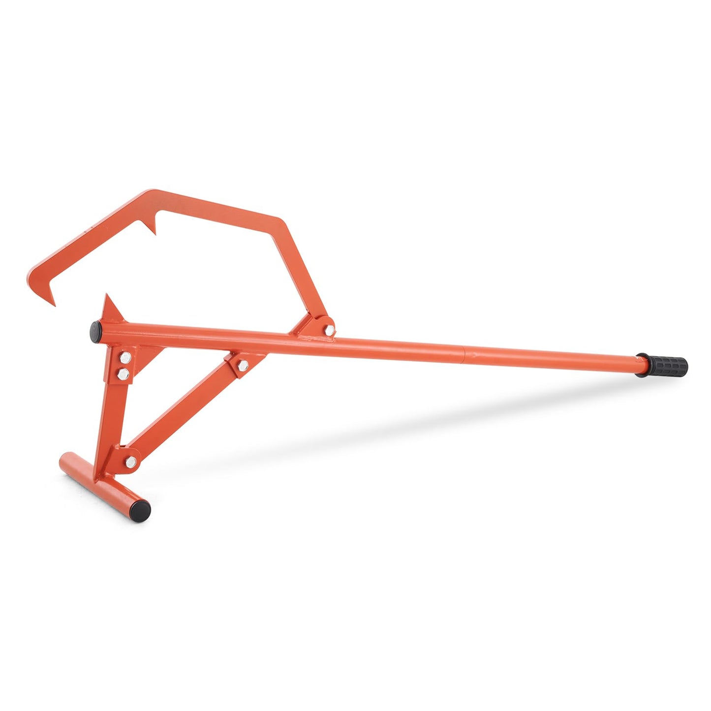 VEVOR 48" Timberjack Log Lifter, Adjustable Heavy Duty Log Roller Cant Hook, Log Jack with Rubber Grip & Triangular Support, Log Cant Hook Logging Tools for Rolling and Lifting Logs up to 25" Dia