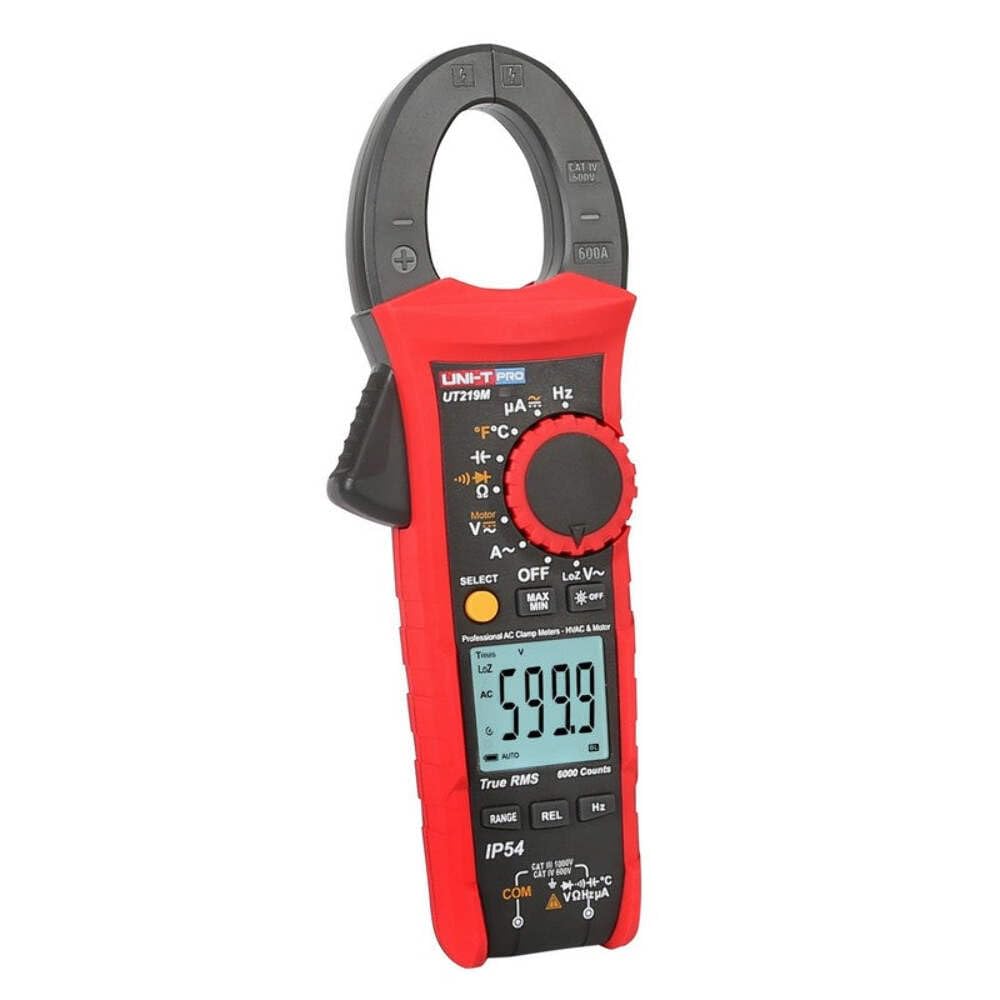 UNI-T UT219M Professional Digital Pliers Gauge Portable Digital Pliers Meter True RMS IP54 Waterproof Voltage Current Measure