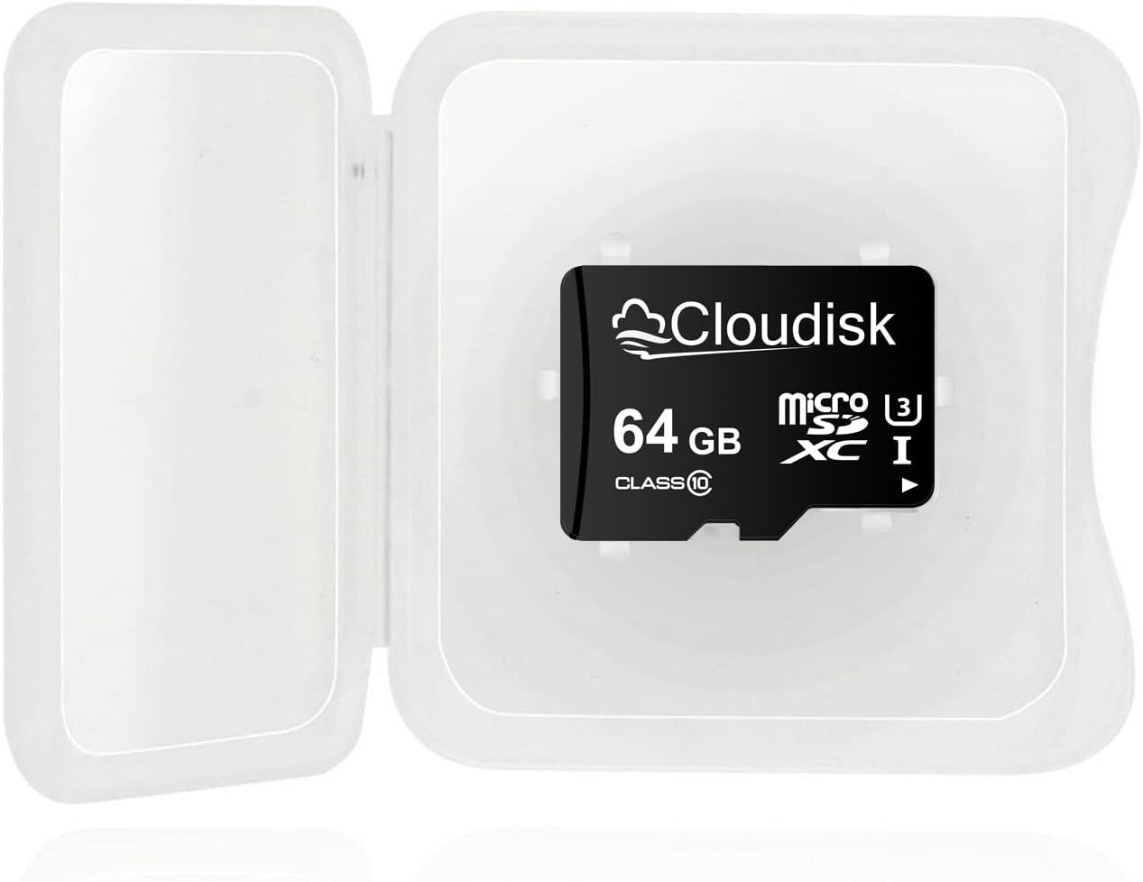Cloudisk Pack 5 64GB C10 A2 U3 (64 of Micro SD Card Flash Memory Card Micro SDXC with SD Adapter, Card Reader GB)