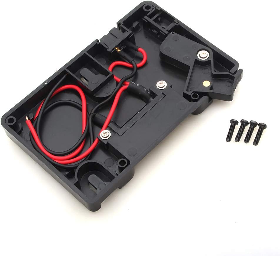 FocusFoto ANT0N Battery Power Supply Adapter Plate with D-tap Output for Bauer Gold Mount Battery for Panasonic DSLR