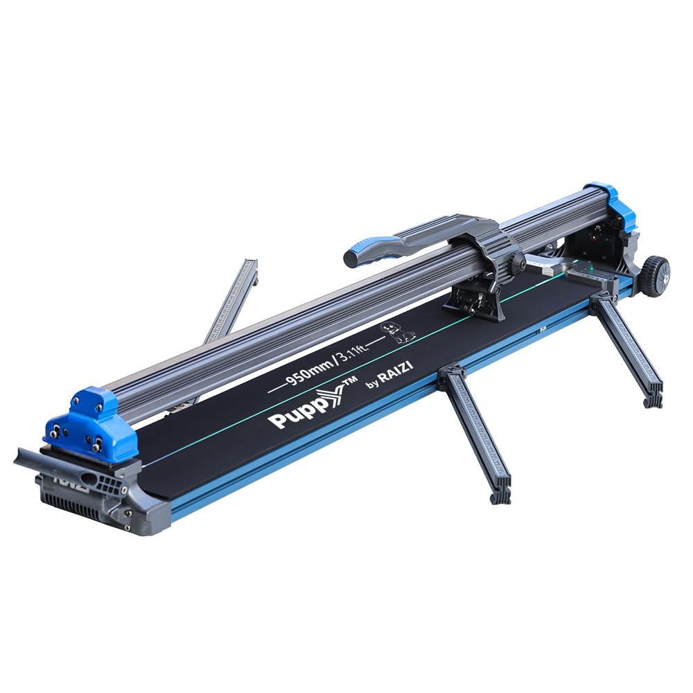 Raizi Puppy™ 63 inch Manual Tile Cutter With Laser for Porcelain Ceramic Tiles (1600mm)