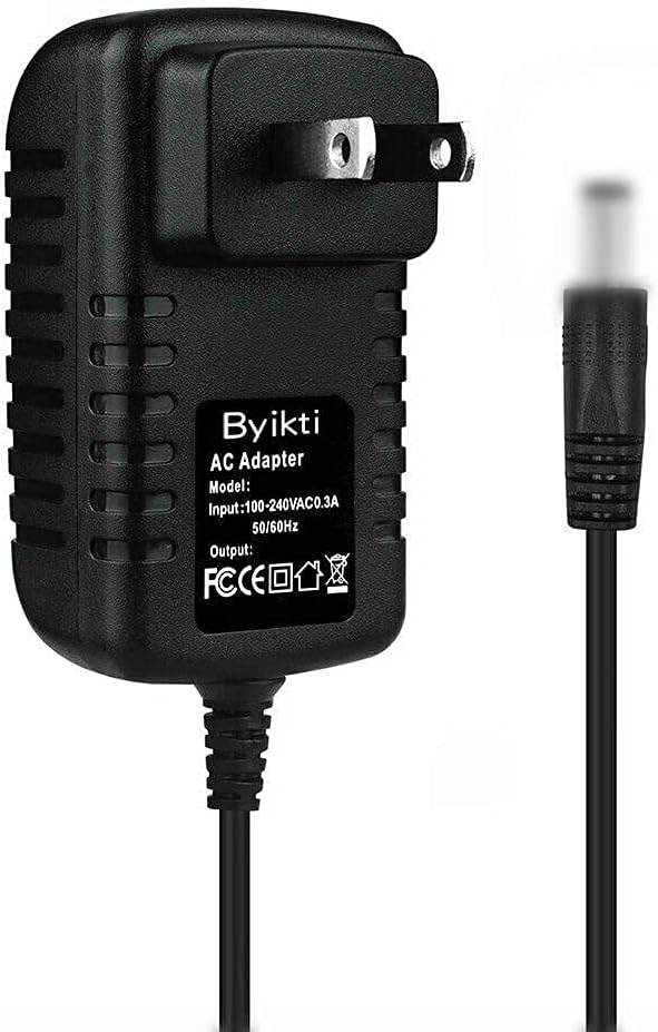 Byikti 20072-401 20072401 12 AC Adapter Replacement for Fulcrum LED Magnifier Adjustable Floor Lamp