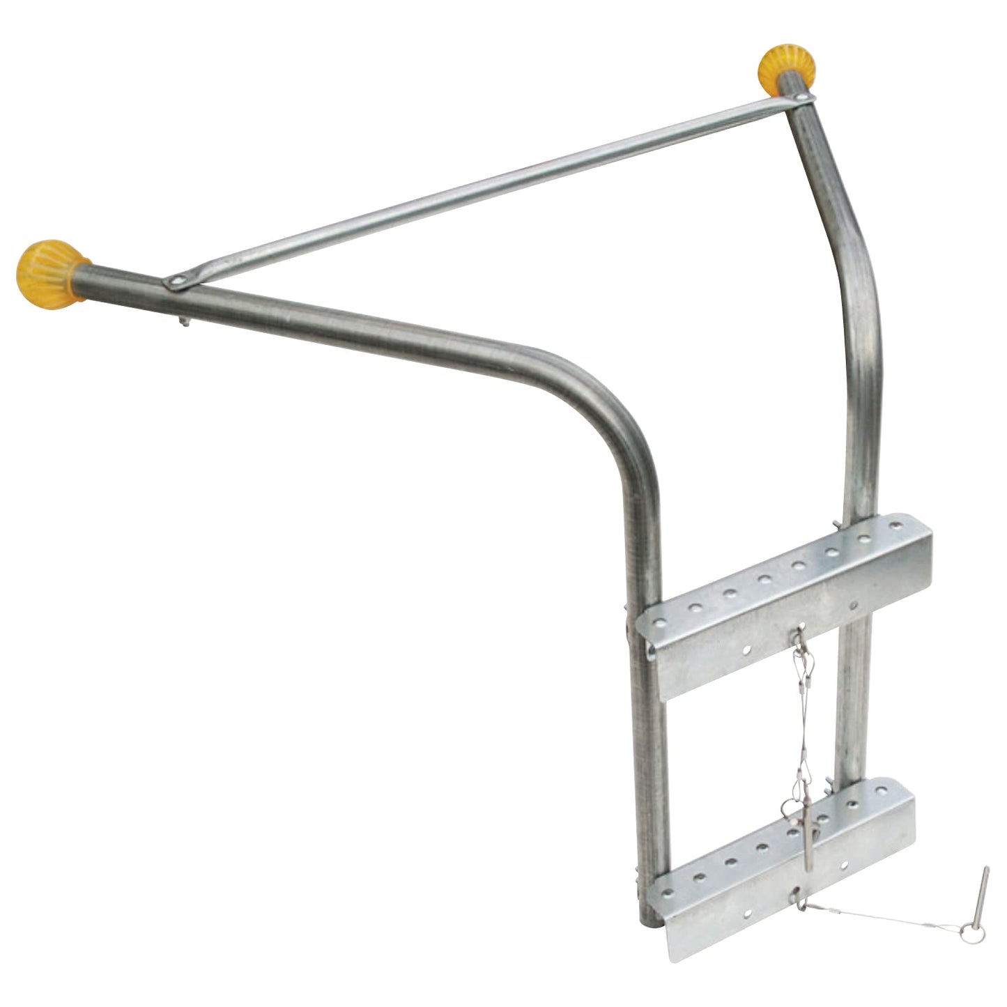 Tie Down Roof Zone Height Adjustable Roofing Standoff Safety Ladder Stabilizer w/Surface Protection | Quick Connect Assembly | Great for Residential/Commercial/Industrial