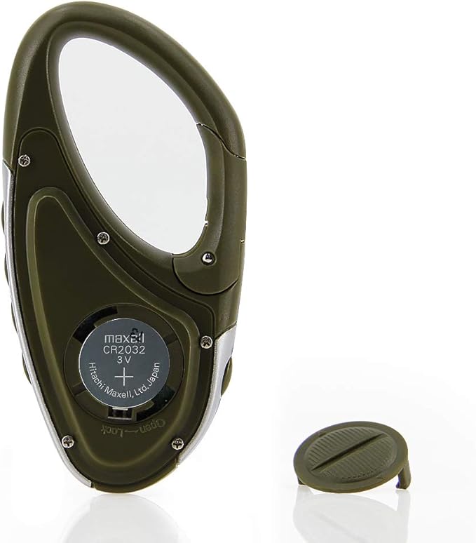 Digital Altimeter Portable Compass with Weather Forecast Multi Function Altimeter Barometer for Hiking, Camping, RVs and Outdoor Activities