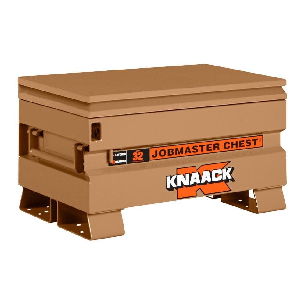 KNAACK Jobsite Chest, 32 inch W x 19 inch D x 13 inch H, Tan