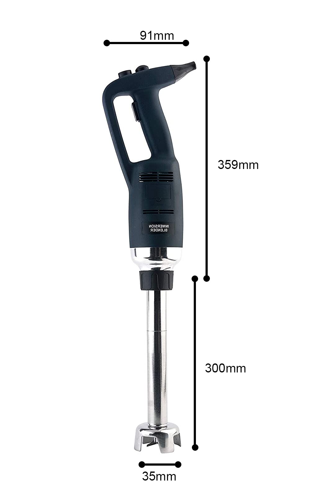 NJTFHU 12 in Heavy Duty Immersion Blender Handheld Kitchen, Hand Blenders for Kitchen, Commercial Mixer Electric, 500W Detachable Shaft Adjustable Variable Speed, Emulsifier Blender Handheld