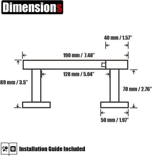 JQK Bronze Toilet Paper Holder - Wall-Mounted Double Post Design | 304 Stainless Steel for Mega Rolls, Oil Rubbed Bronze