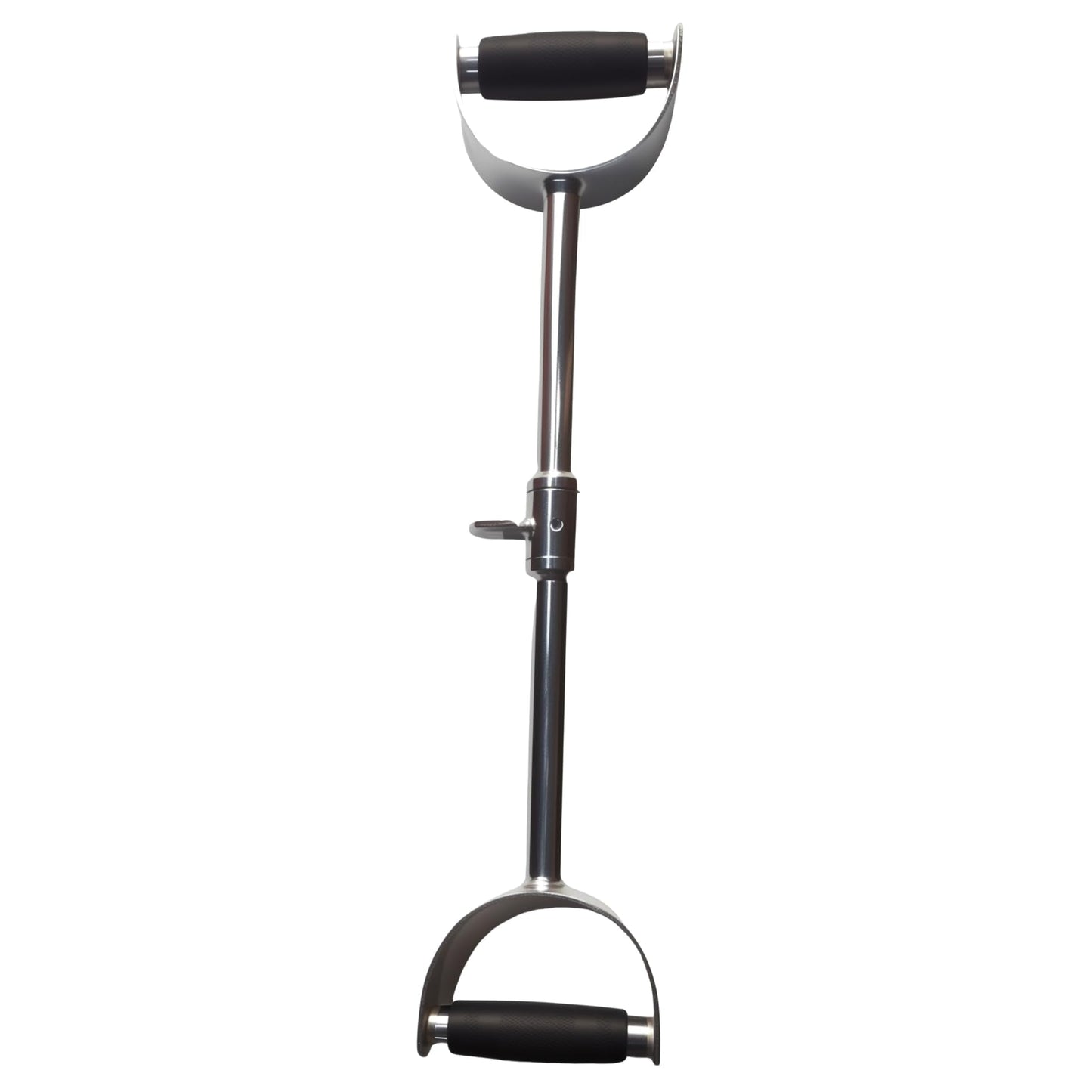 yuhqc LAT Pull Down Bar Press Down Bar Cable Machine Attachment Multi Gym Attachment Solid Steel Tricep V-Bar (24 Inch)