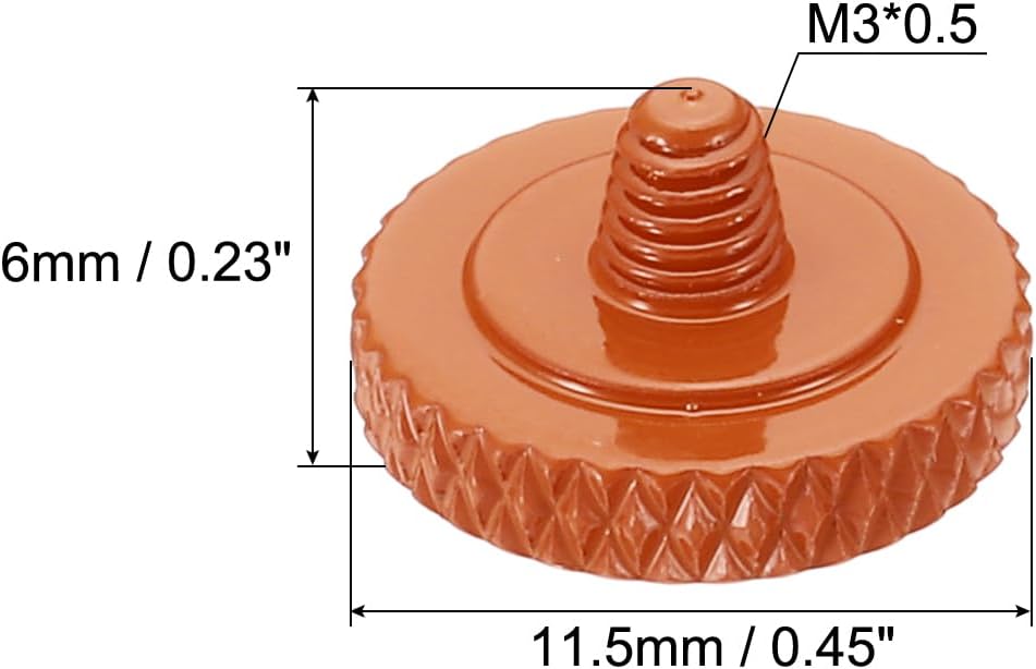 3 Pack PATIKIL Camera Shutter Button, Soft Shutter Release Button Pure Copper Camera Button Knurled Suitable for Nikon