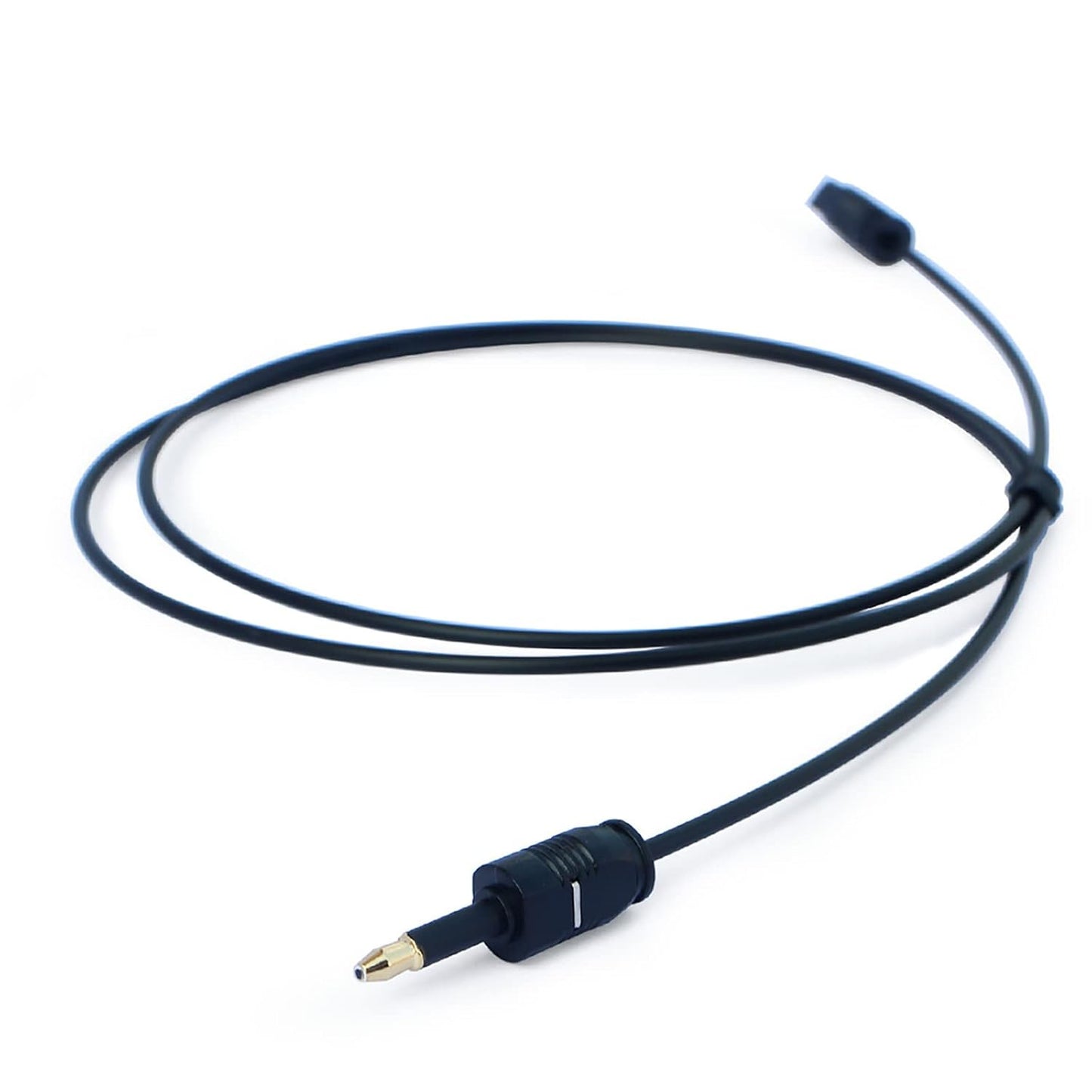 Diarypiece 3.5mm Toslink to Plug Digital Optical Audio Cable SPDIF Fiber Connector