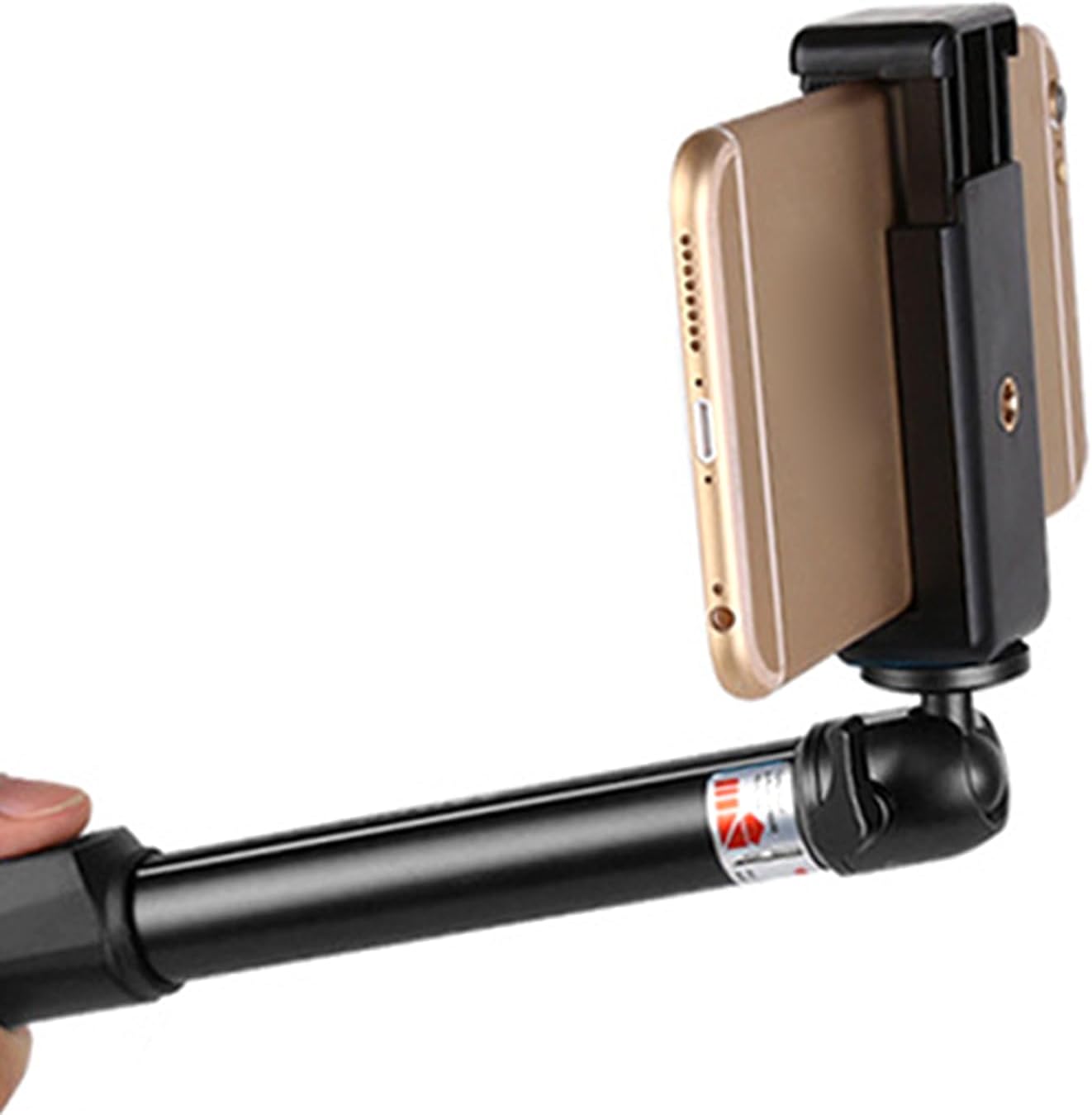 EPIPHQNY Cellphone Tripod Mount Adapter Phone Holder Clip Connectors Head Used for Monopod Selfie Stick Travel Tripod