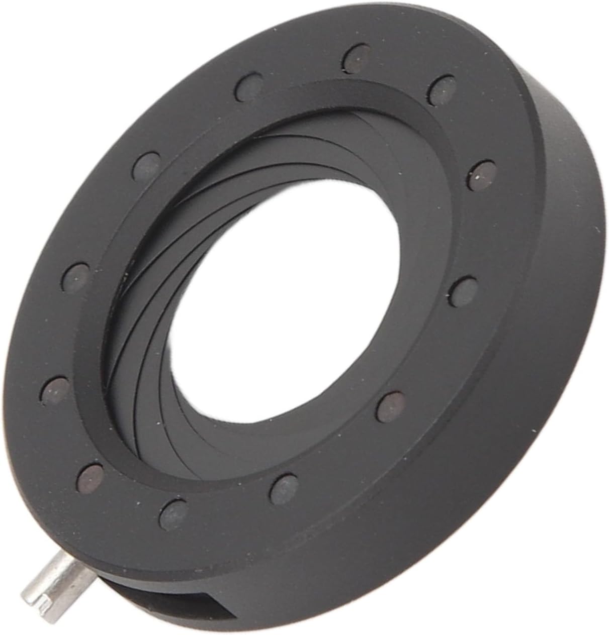 Yscryptoline 12 1.2 18mm Adjustable Iris Aperture Diaphragm, Manual Lens Adapter with Blades, to Aluminum Alloy Iris