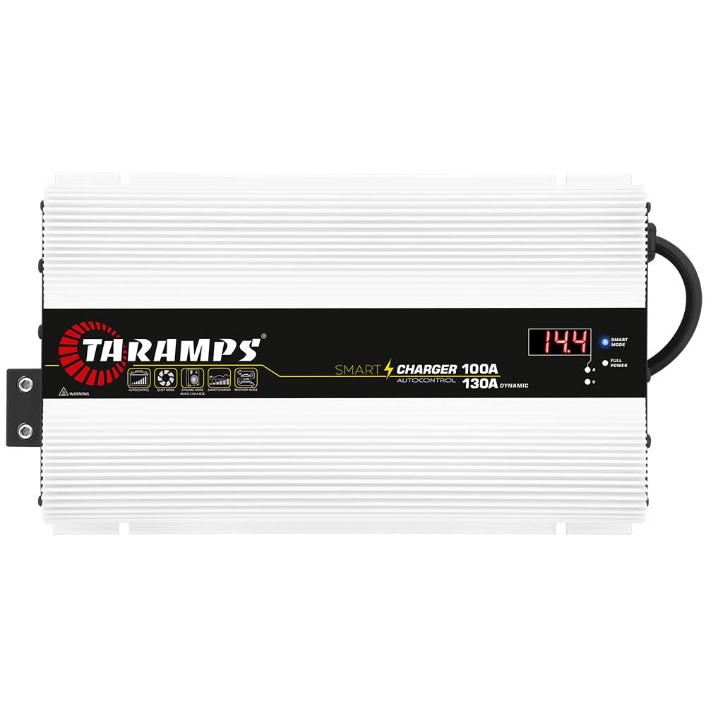Taramps Smart Charger 100/130A battery charger 130A dynamic mode car audio system power supply 1850 watts max output power bivolt automatic 127/220VAC