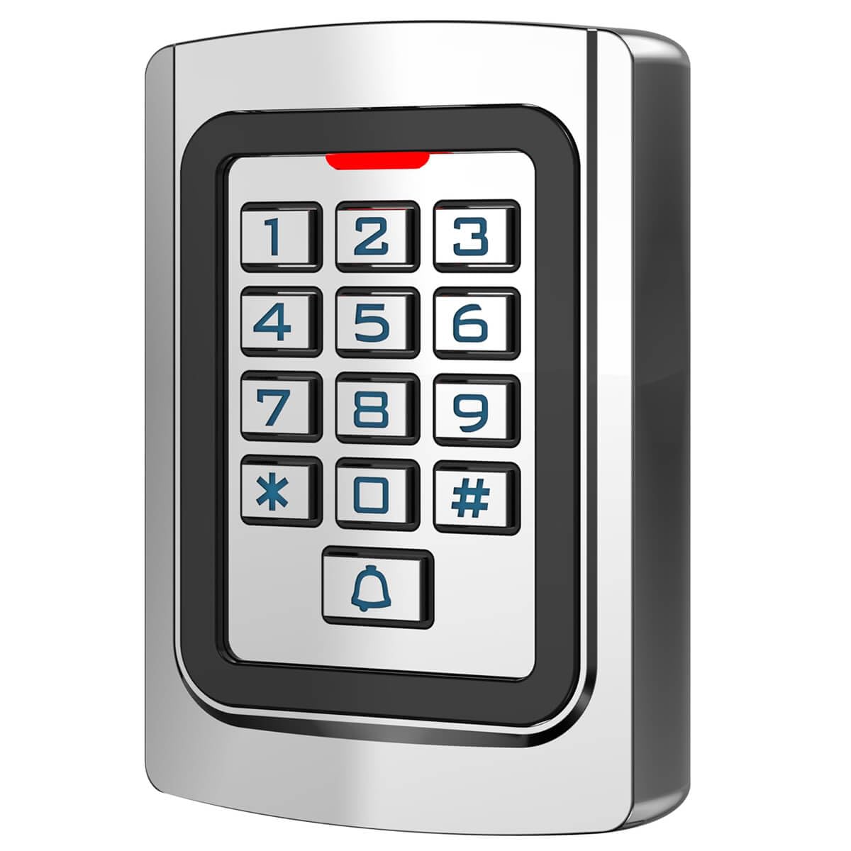 Door Access Control System 1200lb Electric Magnetic Door Lock Kit Waterproof Keypad ID Card Smartphone Tuya App Remote Control
