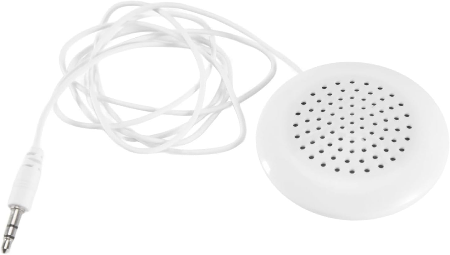 ModFurne 3 5mm MP3 Mini White Pillow Speaker for CD Radio Player