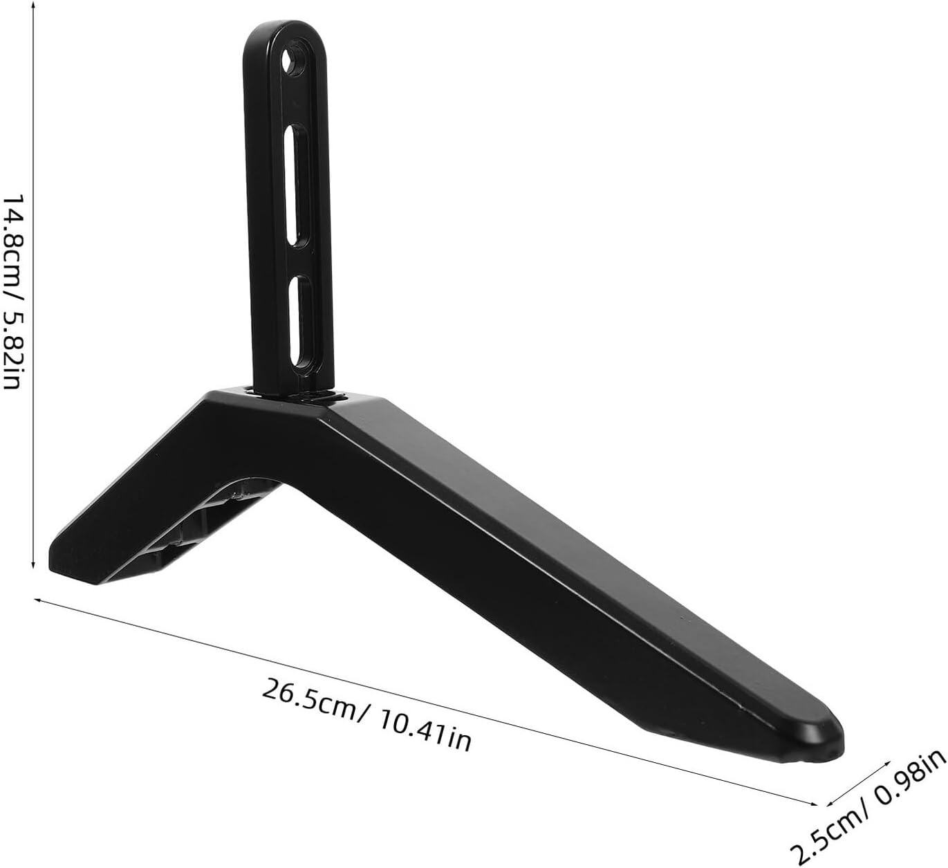 RUNROTOO Universal Tv Mount Bracket Tabletop Stand Fixed Tv Holder Sturdy Metal Construction for Living Room and Office