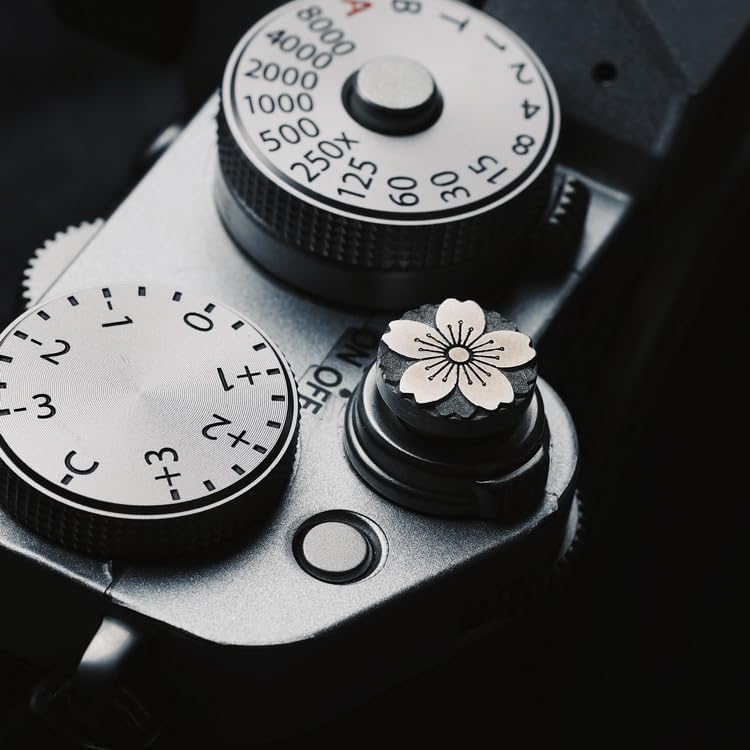 Sinm Shutter Button, Handmade, Aluminium Alloy, Shutter Release Button Compatible with Fujifilm Camera, Release Button