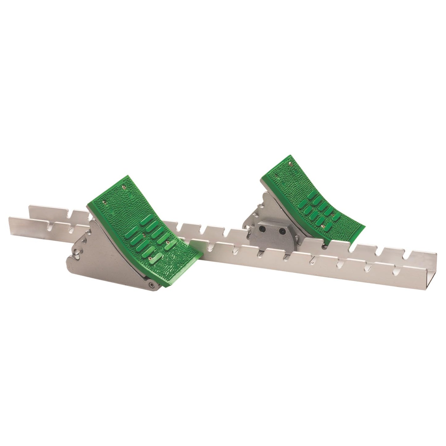 Champion Sports Olympic Style Starting Block Green, Standard Adjusts To 4 Angles