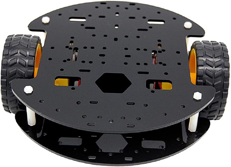 Xiaojikuaipao 2 Robot Car Chassis ??Encoder Round DIY Kit with ??Encoder