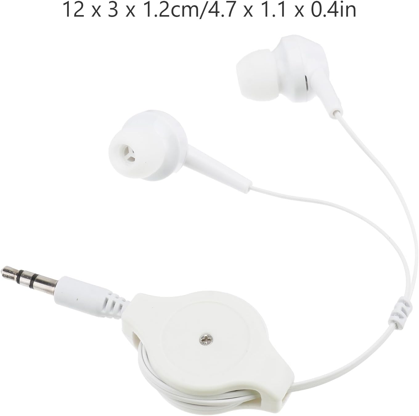 Mp3 3.5mm UKCOCO Earbuds for Player Wrap Around Earphones Ear Buds Wired Wrap Around Earbuds Retractable Earphone
