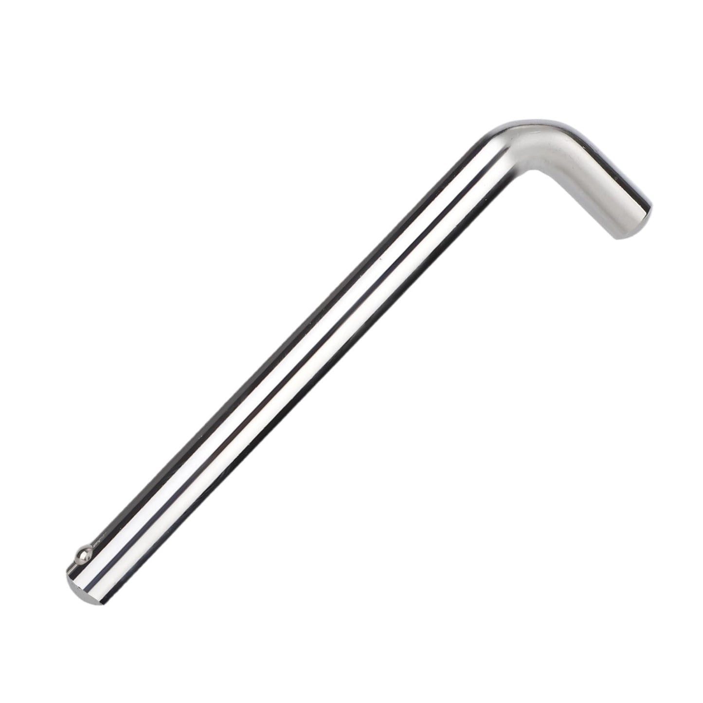 NQEUEPN Weight Stack Pin, 3/8 Inch Diameter 4.4 Inch/11.18cm Weight Loading Pin L Shaped Stack Extender Selector Inserts Gym Fitness Equipment for Home Gym Accessories