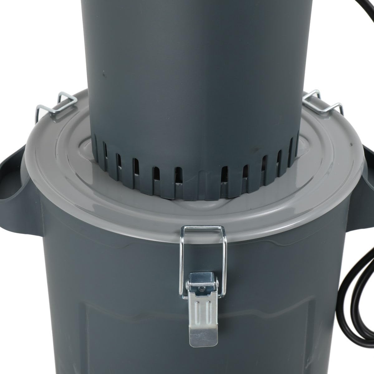 Grain Mill Corn Grinder, 1000w Electric Feed Grinder Mill Dust-Free Dry Cereals Grinder with Detachable Hopper & 5 Sieves for for Wheat Corn Grain Spice Coffee Beans 6.6 Gallons (25L)