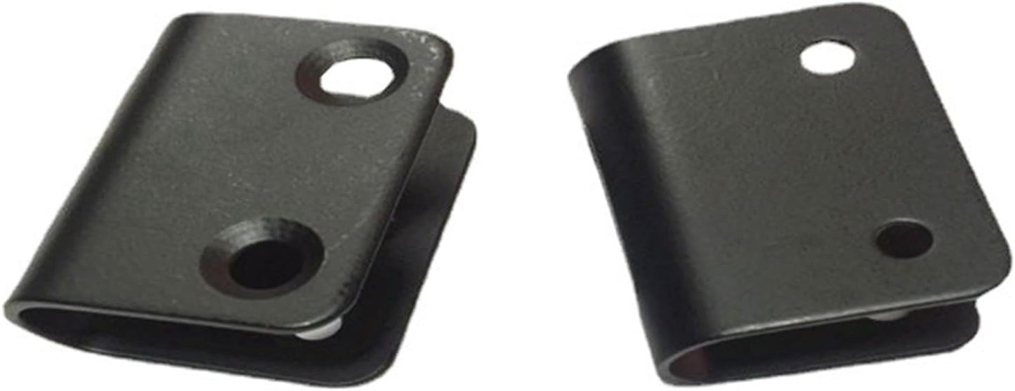 Kaeltsyn 2pcs Heavy Duty U Shaped Plate Hanging Speakers Connector Clip for Secure Wall Mount Clamp Professional Music