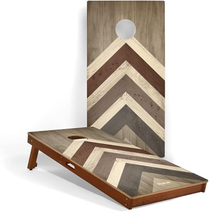 Elakai Retro Woody Series Premium Regulation Cornhole Boards 2x4