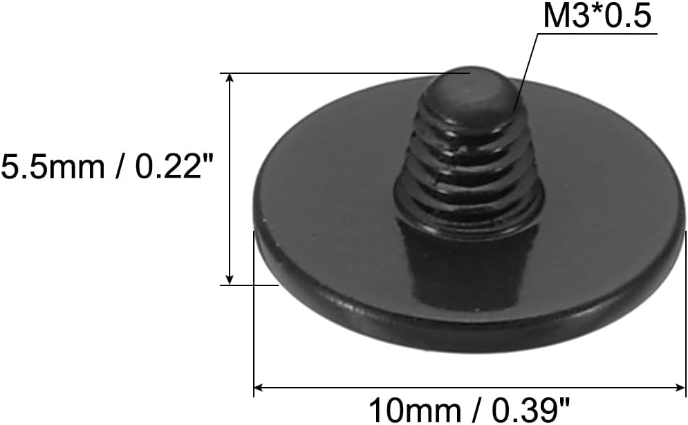 3 Pack PATIKIL Camera Shutter Button, Soft Shutter Release Button Pure Copper Camera Button Convex Suitable for Nikon