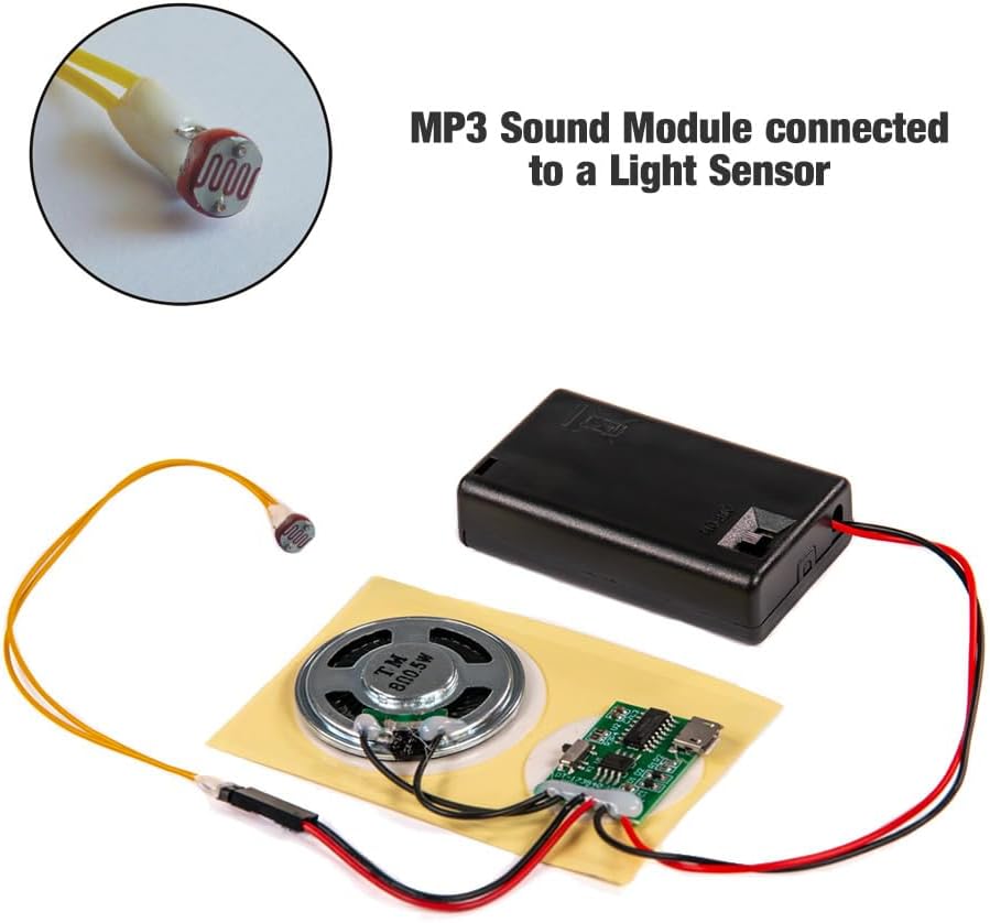 Talking Products MP3 4MB , Sound Chip Module, Memory, with AAA Battery Box. Create Your own Personalised Gifts, Models