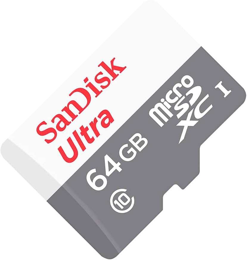 Sandisk 64GB 100MB/S 10 Packaging Ultra MicroSDXC + SD Adapter Class UHS-I Tablet