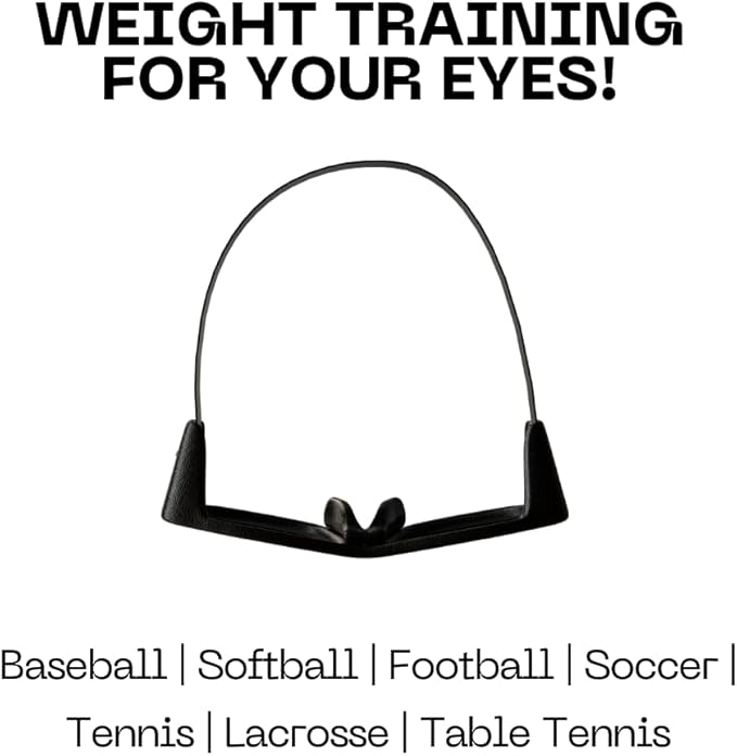 Vision Training Strobe Glasses - Sports Reaction Training. Reflex and Hand-Eye Coordination Tool