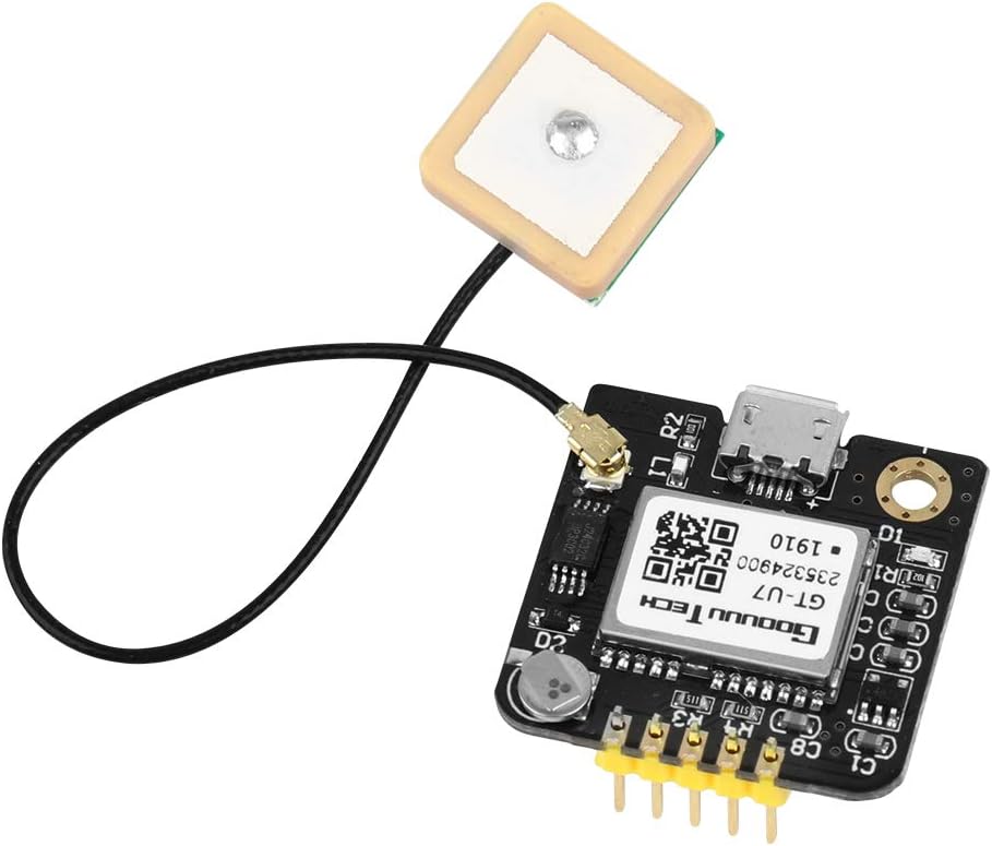 Beffkkip 2Pack NEO-6M,Arduino 51 STM32 R3 GPS Module,Navigation Satellite Positioning GPS, Drone Microcontroller, GPS