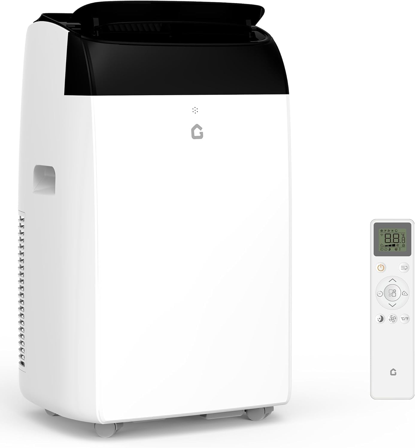 14000 BTU Portable Air Conditioners 3 in-1 Portable AC Unit, Cools Up to 750 Sq Ft, LED Touch Panel & Remote Control | Installation Kit Included | 3 Speed, Auto Swing, 24H Timer, for Large Room