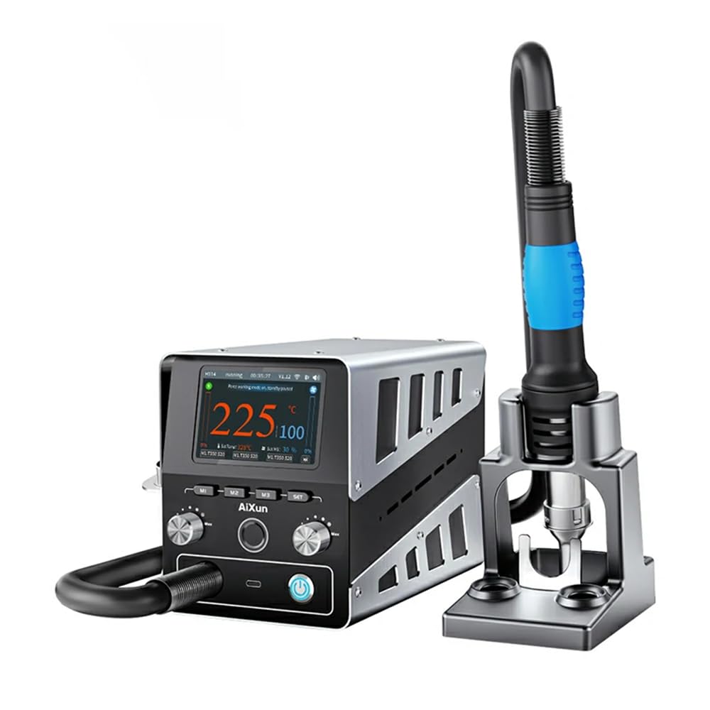 AiXun H314 1400W Smart Hot Air Heating Rework Station for SMD BGA Repair
