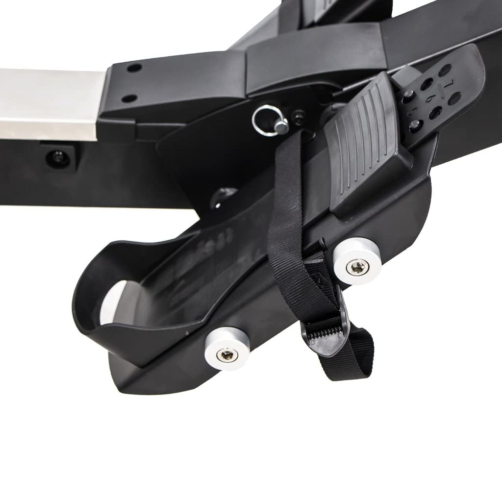 TKO AirRaid Rower | Air Resistance Rowing Machine for Home & Commercial Use | Foldable Air Rowing Machine with 9 Damper Levels, LCD Console, Smooth Glide Rower Machine