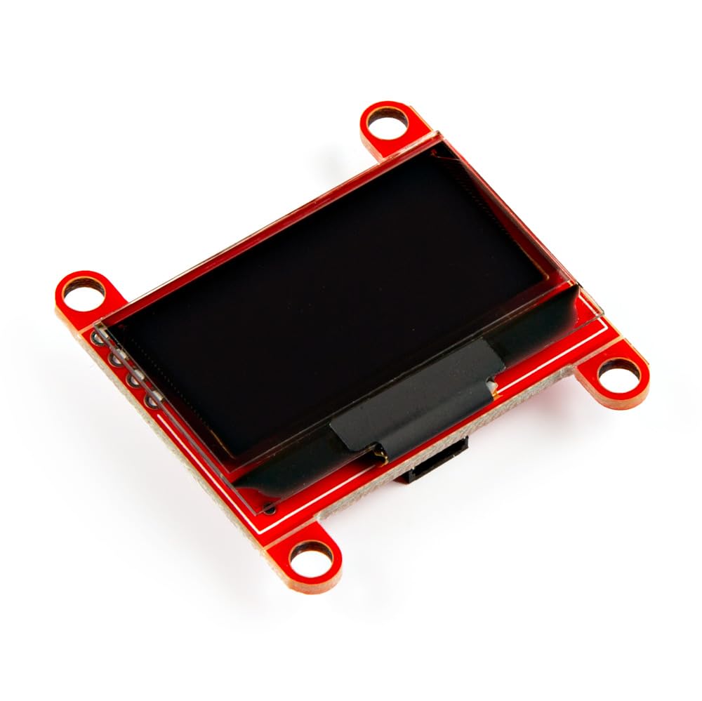 (1.3in., 128x64) 3.0-3.3V SparkFun Qwiic OLED - Horizontal Qwiic connectors, Supply Voltage: