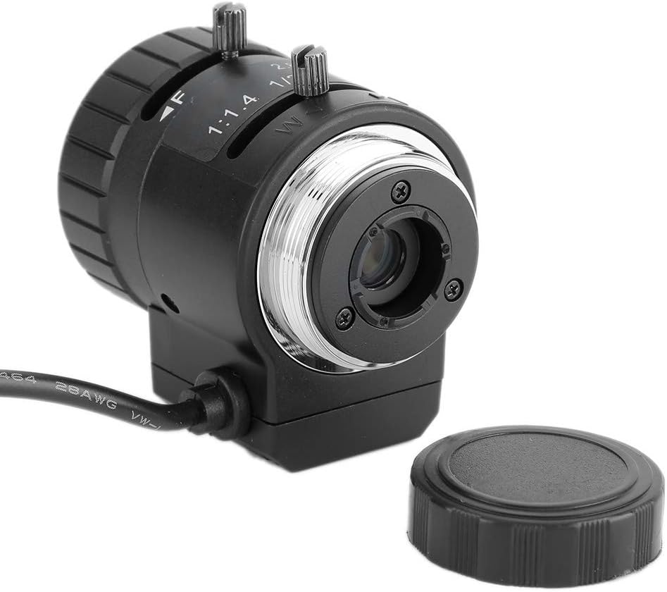 Mimdixy 3MP 2.8-12mm Camera Lens,HD Auto Aperture Zoom Focal Length Security Camera Lens High Definition Low Distortion