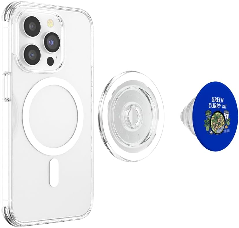 Cultural Food Kits for Asian Food Cultures T-Shirt Green Curry Kit Food Thai Meal Ingredients PopSockets PopGrip