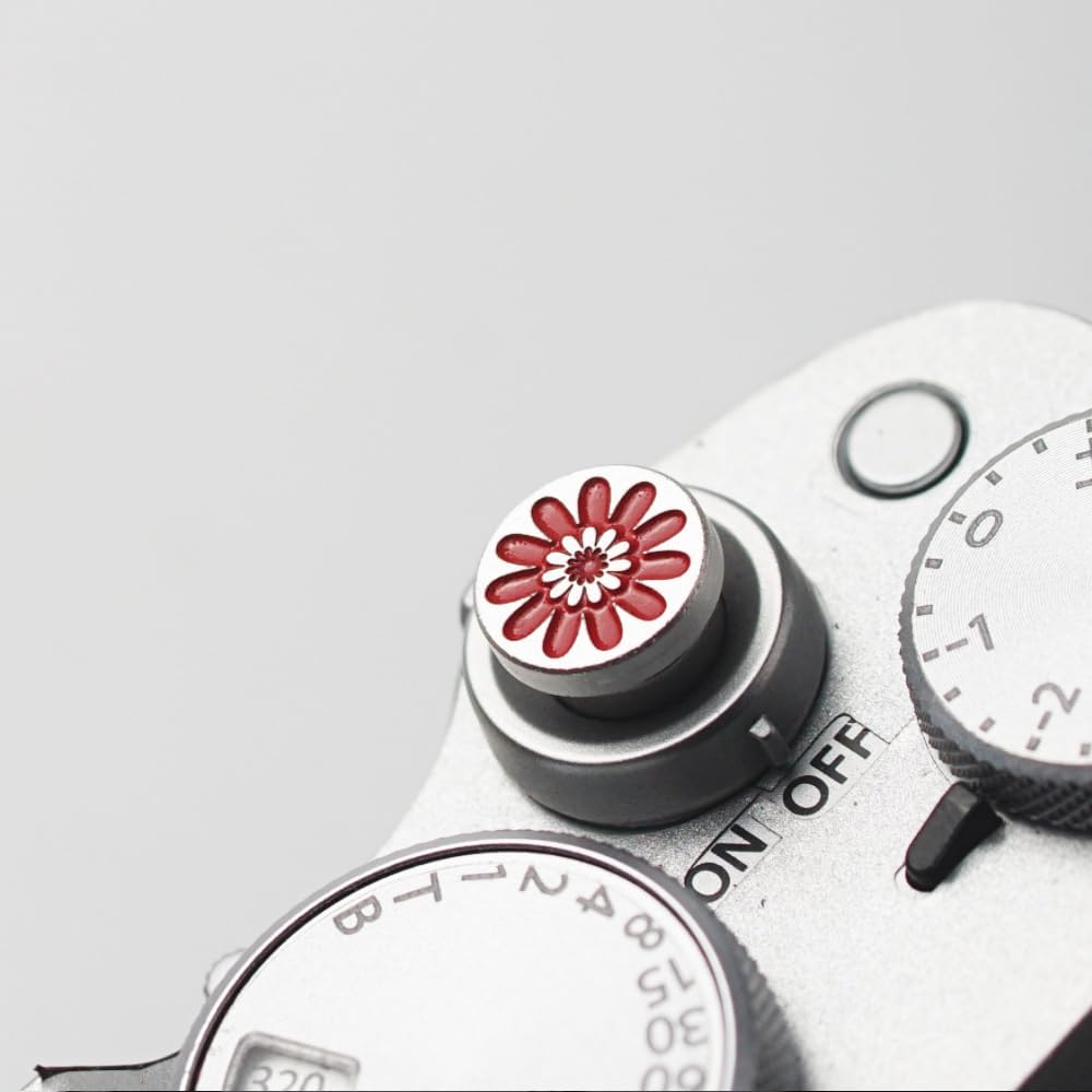 X100VI X100V X-E4 X-E3 X-T5 X-T4 X-T3 X-T30 X-T20 X-PRO3 Camera Soft Release Button, Shutter Button for Fujifilm II