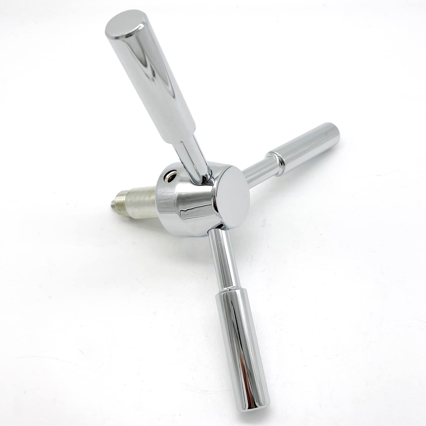 YOSEC Chrome 3 Spoke Gun Safe Handle for Rifle Safe, Deposit Safe and ATM Vault Doors