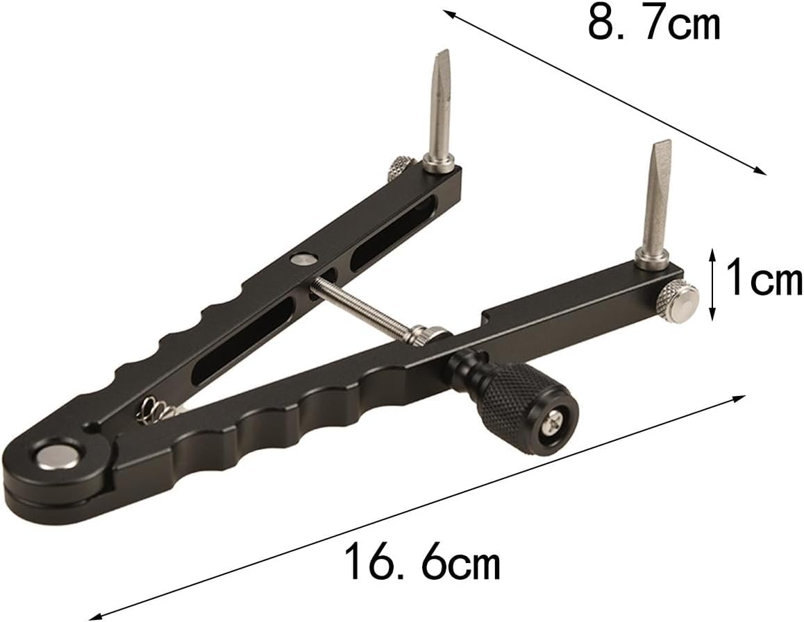 MagiDeal 10-90mm V Shaped Lens Opener Tool Kit Lens Repair Tool Aluminum Alloy with Opening Camera Lens Opener