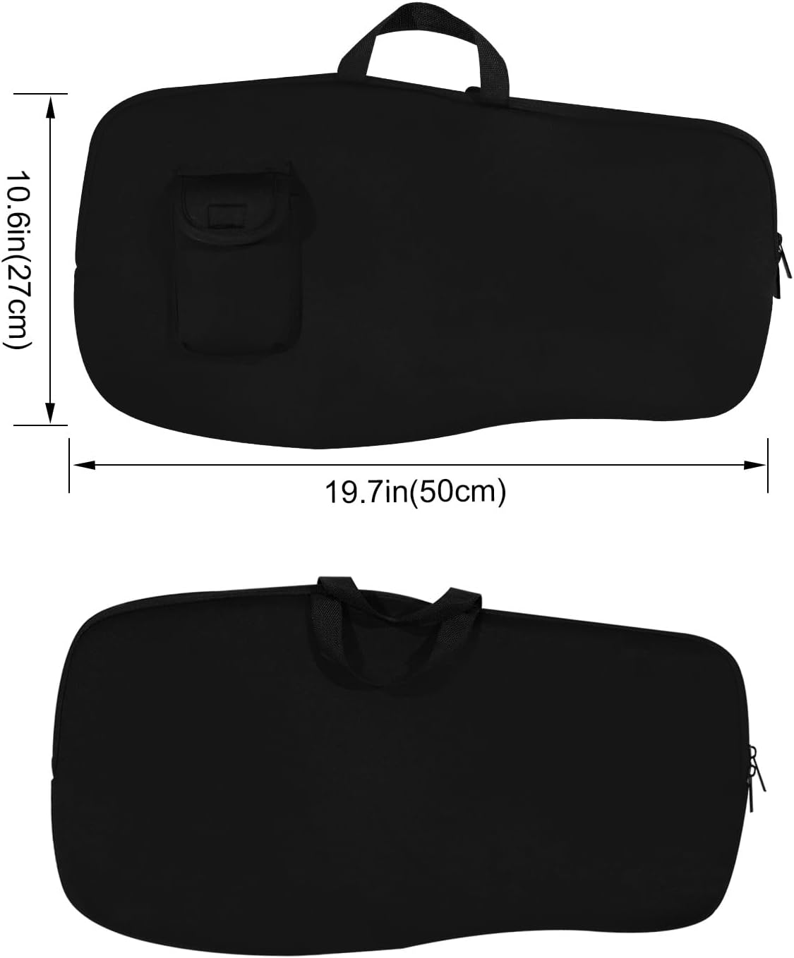 EiiJugaloo MK570/MK550 Portable Keyboard Case Shockproof Waterproof Dustproof Keyboard and Mouse Case Compatible